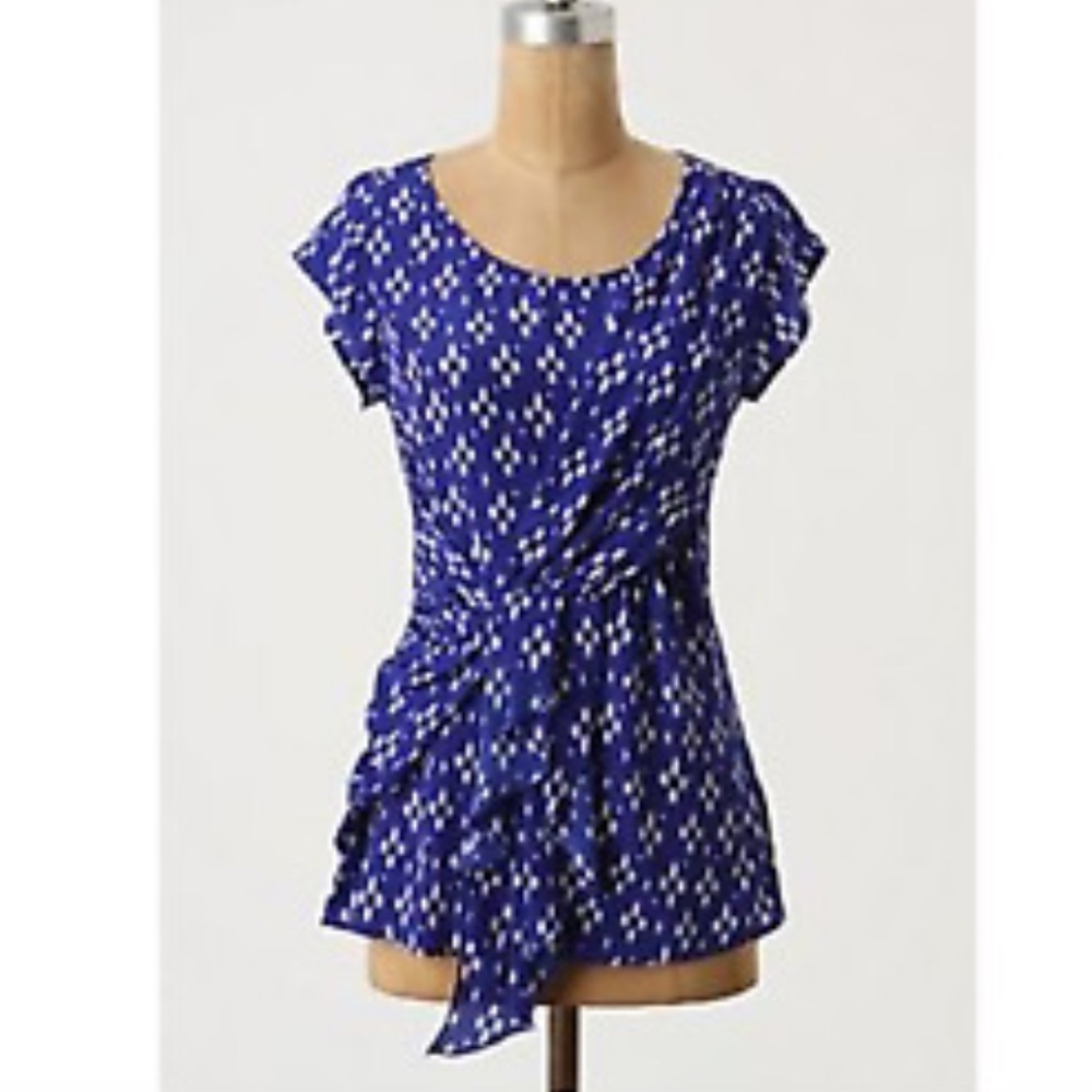 Anthropologie Edme & Esyllte Silk top - size 2